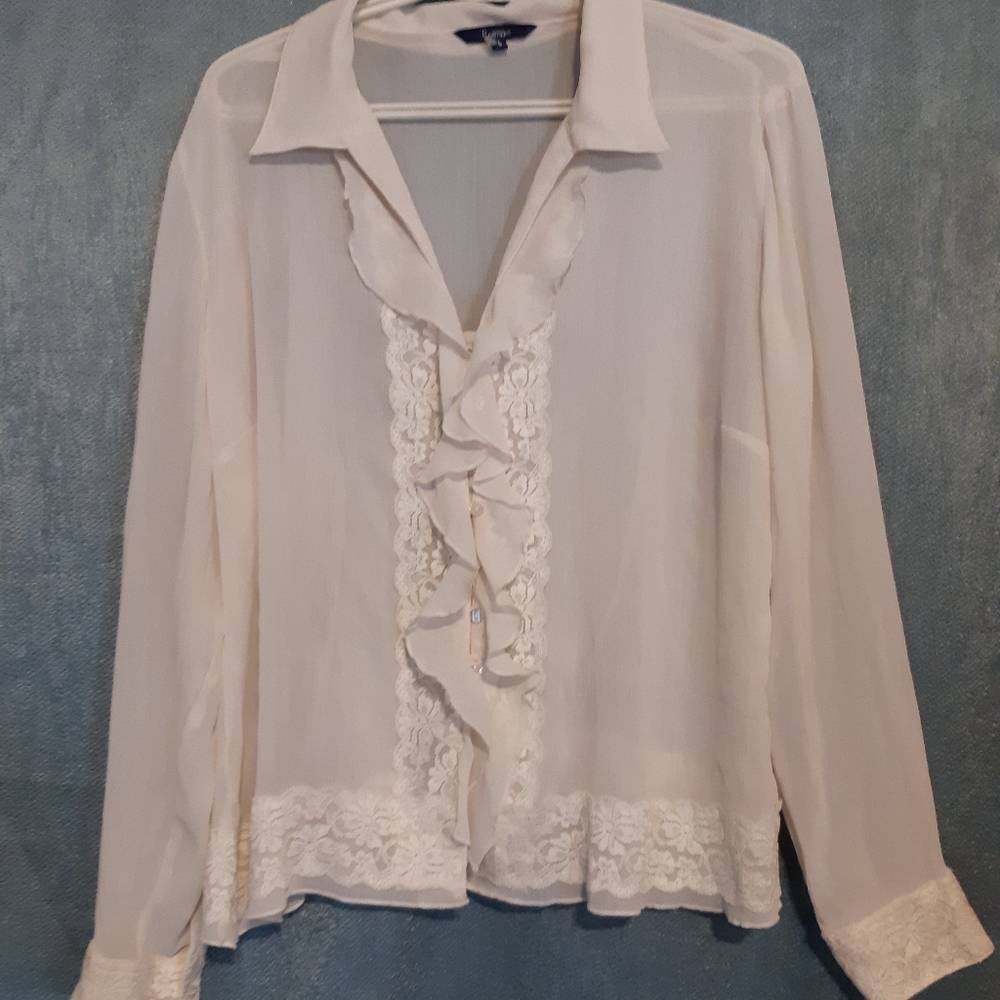 Sheer blouse